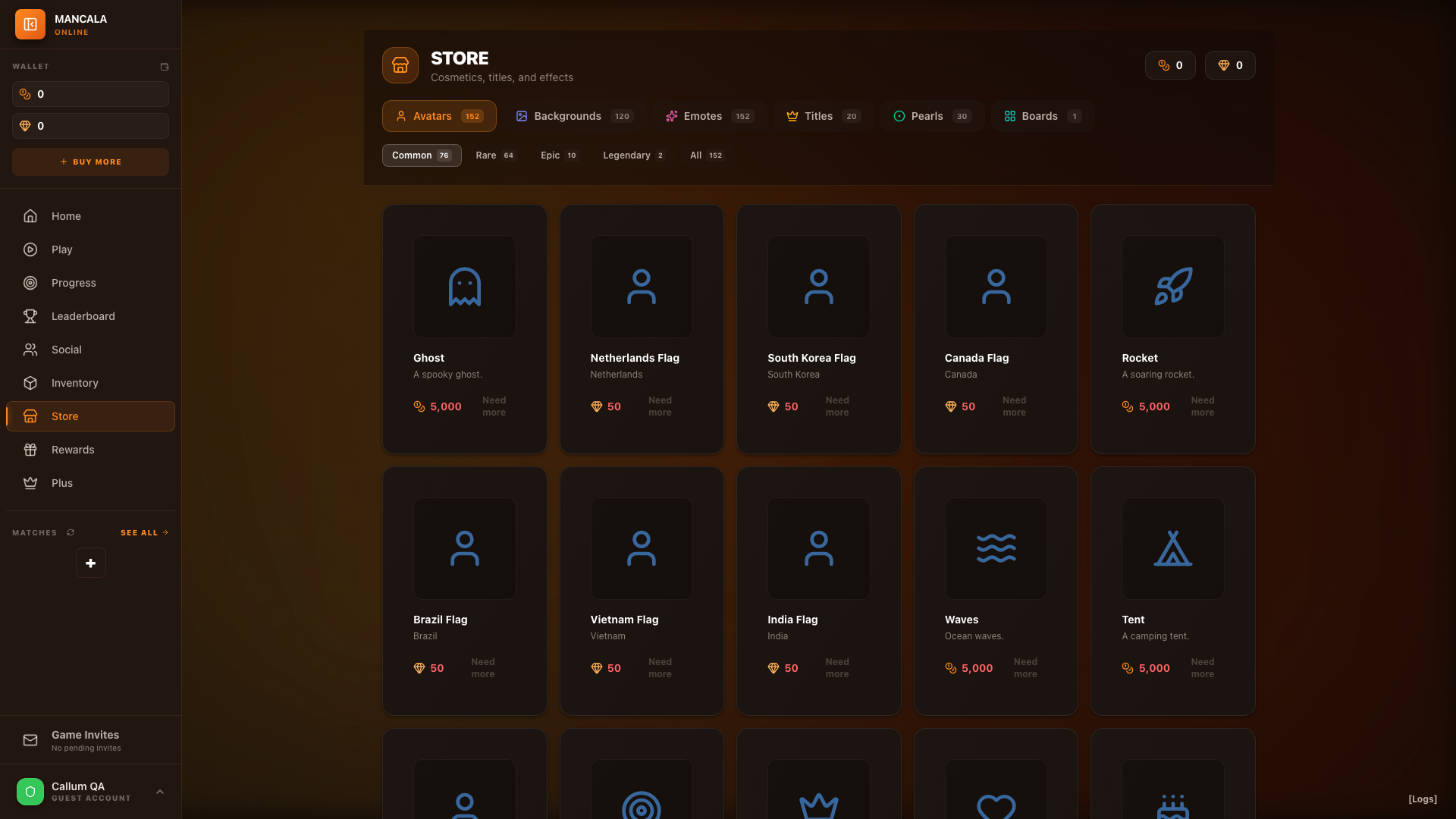 Mancala screenshot 2